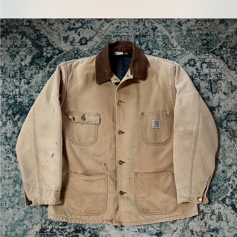 Carhartt Men's Brown Work Jacket